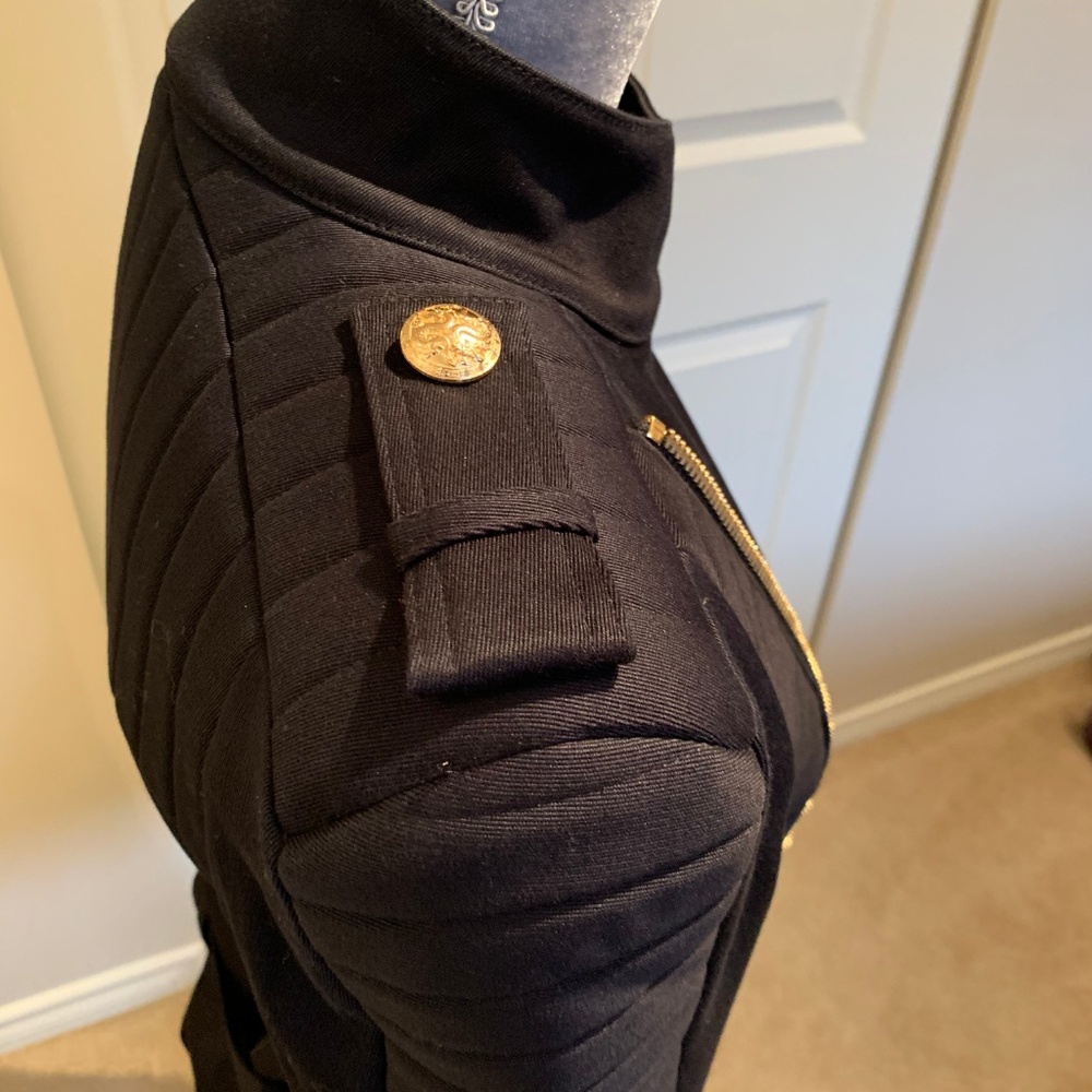 ❗️SOLD❗️Balmain Cotton Moto Jacket - Picture 3 of 10